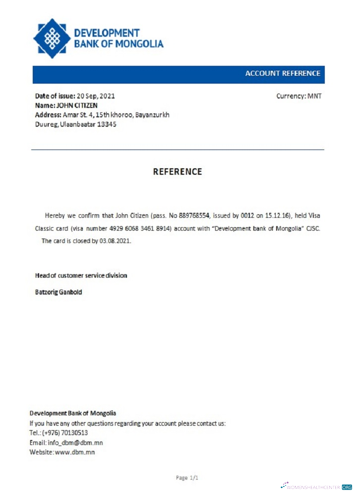 Download Mongolia Development Bank of Mongolia closure reference Photoshop template